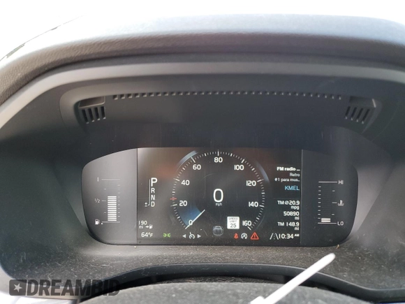 2018 Volvo XC60 Momentum z VIN LYVA22RK2JB078752, wystawiony jako Copart lot #56593385 z przebiegiem 50 890 mil mil oraz Szkoda całkowita • Salvage title. Historia ofert i sprzedaży dostępna na DreamBid. Obrazek 9.
