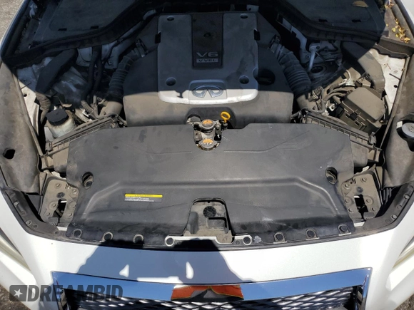 2014 Infiniti Q50 with VIN JN1BV7AP4EM676534, listed as a Copart auction lot 60830545 with 94,948 mi miles and Salvage title. Bid and sale history available at DreamBid. Image 11.
