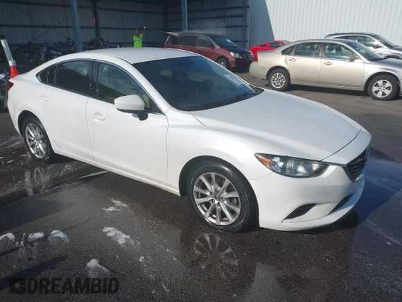 2017 Mazda 6 Sport with VIN JM1GL1U50H1121845, listed as a IAAI auction lot 42262463 with 174,938 mi miles and . Bid and sale history available at DreamBid. Image 1.