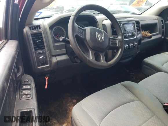 2013 Ram 1500 Tradesman with VIN 1C6RR6FGXDS649875, listed as a Copart auction lot 53169505 with 170,918 mi miles and Salvage title. Bid and sale history available at DreamBid. Image 8.