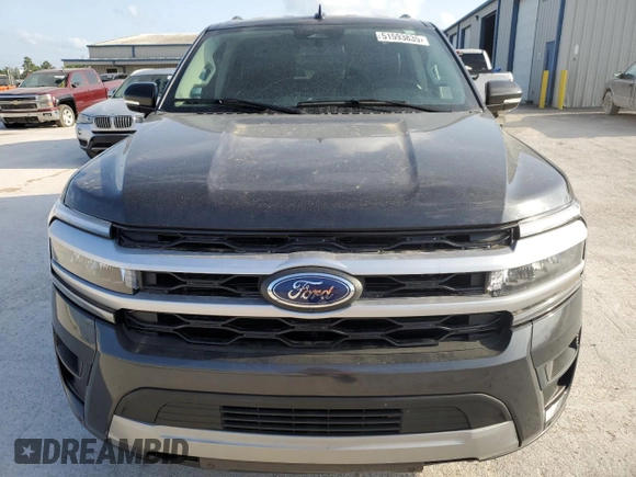 2022 Ford Expedition Max XLT with VIN 1FMJK1JT5NEA40819, listed as a Copart auction lot 51593835 with 14,896 mi miles and Salvage title. Bid and sale history available at DreamBid. Image 5.