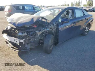 2017 Toyota Mirai с VIN JTDBVRBD4HA003455, выставлен на аукционе Copart как лот 56256935 с пробегом Не указан миль и Списание • Salvage title. История ставок и продаж доступна на DreamBid. Изображение 1.