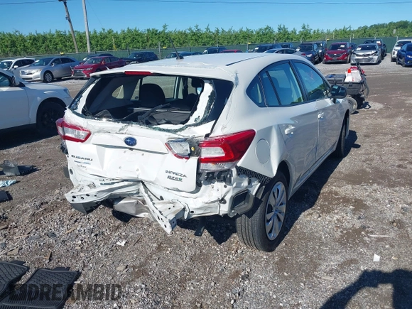 2017 Subaru Impreza with VIN 4S3GTAA61H3725339, listed as a IAAI auction lot 42171345 with 36,356 mi miles and . Bid and sale history available at DreamBid. Image 6.