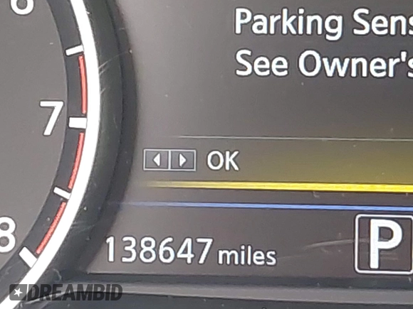 2021 Nissan Maxima Platinum with VIN 1N4AA6FVXMC516268, listed as a IAAI auction lot 42591233 with 138,647 mi miles and . Bid and sale history available at DreamBid. Image 15.