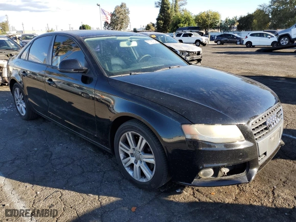2009 Audi A4 2.0T Prem with VIN WAUJF78K19N073358, listed as a Copart auction lot 77785754 with 184,785 mi miles and Clean Title. Bid and sale history available at carsss.com. Image 4.