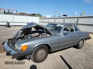 1988 Mercedes-Benz 560 with VIN WDBBA48D8JA077522, listed as a Copart auction lot 71857094 with 40,257 mi miles and Clean Title. Bid and sale history available at carsss.com. Image 1.