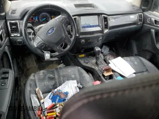 2021 Ford Ranger XL with VIN 1FTER4FHXMLD64107, listed as a Copart auction lot 44162755 with 102,743 mi miles and Salvage Title. Bid and sale history available at carsss.com. Image 8.