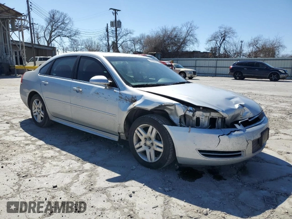 2014 Chevrolet Impala LT with VIN 2G1WB5E39E1147619, listed as a Copart auction lot 46898055 with 146,009 mi miles and Salvage Title. Bid and sale history available at DreamBid. Image 4.
