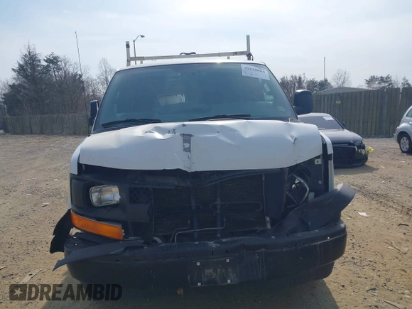 2017 Chevrolet Express Cargo Van with VIN 1GCZGHFG5H1349912, listed as a IAAI auction lot 41638800 with 126,262 mi miles. Bid and sale history available at carsss.com. Image 12.