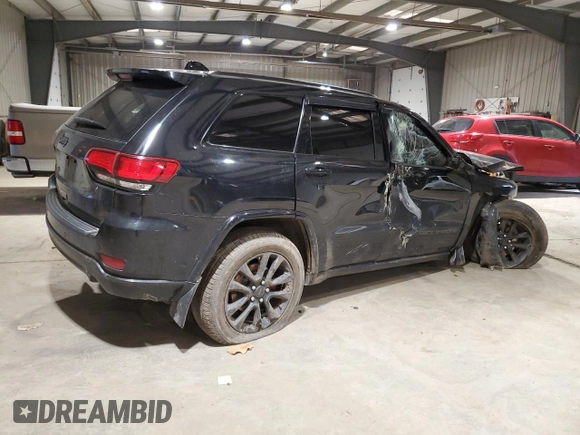 2020 Jeep Grand Cherokee Laredo E with VIN 1C4RJFAG7LC398698, listed as a Copart auction lot 83011484 with 0 mi miles and Salvage Title. Bid and sale history available at carsss.com. Image 3.