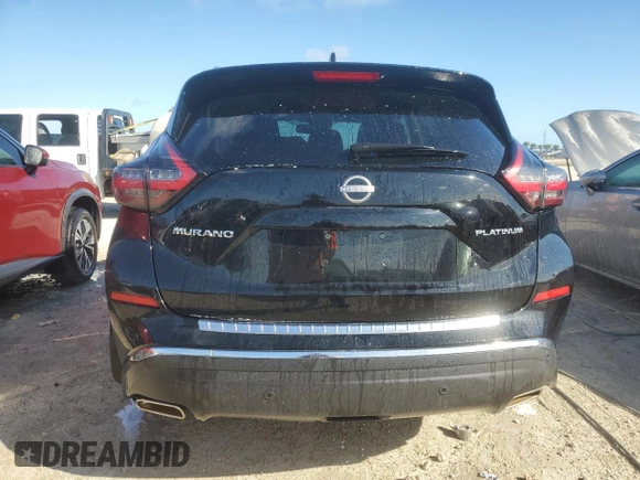 2023 Nissan Murano Platinum z VIN 5N1AZ2DJXPC139095, wystawiony jako Copart lot #74547124 z przebiegiem 7 961 mil mil oraz Nie do naprawy • Non repairable. Historia ofert i sprzedaży dostępna na DreamBid. Obrazek 6.