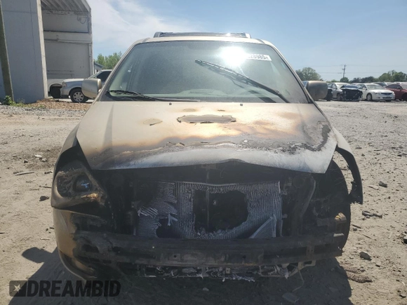2007 Kia Sedona EX with VIN KNDMB233376157820, listed as a Copart auction lot 54328985 with Not Provided miles and Salvage Title. Bid and sale history available at DreamBid. Image 5.