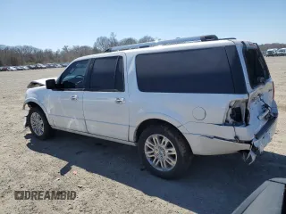 2012 Ford Expedition Max Limited with VIN 1FMJK1K54CEF17429, listed as a Copart auction lot 53512715 with 215,524 mi miles and Clean Title. Bid and sale history available at DreamBid. Image 2.