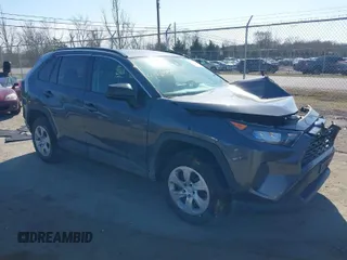 2020 Toyota RAV4 LE with VIN 2T3H1RFV8LW103724, listed as a IAAI auction lot 41738929 with 1 mi miles. Bid and sale history available at carsss.com. Image 1.