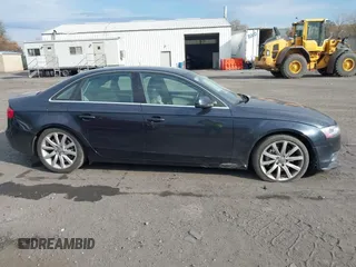 2013 Audi A4 Premium Plus with VIN WAUFFAFL2DN034768, listed as a IAAI auction lot 40727577 with 215,069 mi miles. Bid and sale history available at carsss.com. Image 13.