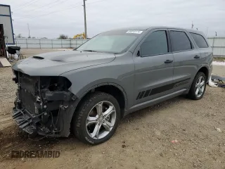 2021 Dodge Durango GT with VIN 1C4RDJDGXMC644263, listed as a Copart auction lot 85010174 with 111,889 mi miles and Salvage title. Bid and sale history available at DreamBid. Image 1.