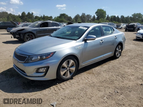 2014 Kia Optima EX with VIN KNAGN4ADXE5070086, listed as a Copart auction lot 61226415 with 148,603 mi miles and Salvage title. Bid and sale history available at DreamBid. Image 1.