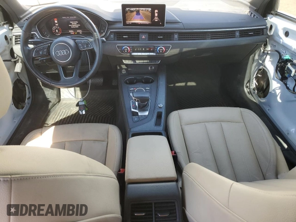 2017 Audi A4 Season of Audi ultra Premium with VIN WAUKMAF47HN058311, listed as a Copart auction lot 49705945 with 59,299 mi miles and Salvage Title. Bid and sale history available at carsss.com. Image 8.