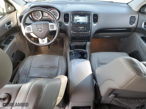 2012 Dodge Durango Crew with VIN 1C4RDJDGXCC337061, listed as a Copart auction lot 51858715 with 154,950 mi miles and Salvage Title. Bid and sale history available at carsss.com. Image 8.