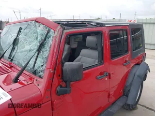 2007 Jeep Wrangler Unlimited X with VIN 1J4GB39157L108803, listed as a IAAI auction lot 41894435 with 46,654 mi miles and . Bid and sale history available at DreamBid. Image 6.