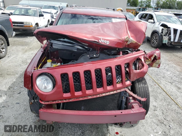 2016 Jeep Patriot High Altitude z VIN 1C4NJRFB6GD654603, wystawiony jako Copart lot #58017925 z przebiegiem Nie podano mil oraz Szkoda całkowita • Salvage title. Historia ofert i sprzedaży dostępna na DreamBid. Obrazek 5.