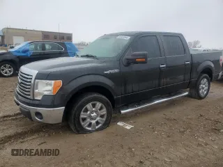 2012 Ford F-150 XL with VIN 1FTEW1CM5CFC97065, listed as a Copart auction lot 86583344 with 147,583 mi miles and Salvage Title. Bid and sale history available at carsss.com. Image 1.