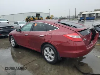 2010 Honda Accord Crosstour EX-L with VIN 5J6TF1H57AL011458, listed as a Copart auction lot 82027214 with 76,733 mi miles and Salvage Title. Bid and sale history available at carsss.com. Image 2.