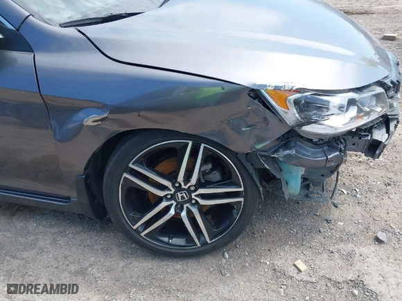 2016 Honda Accord Sedan Sport with VIN 1HGCR2F57GA093297, listed as a IAAI auction lot 41875809 with 90,057 mi miles. Bid and sale history available at carsss.com. Image 18.