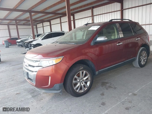 2014 Ford Edge SEL with VIN 2FMDK3JC4EBB72927, listed as a IAAI auction lot 41867460 with 158,444 mi miles. Bid and sale history available at carsss.com. Image 2.