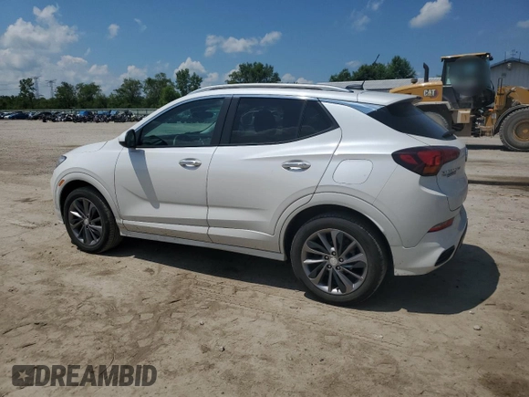 2023 Buick Encore GX Select with VIN KL4MMESL5PB021218, listed as a Copart auction lot 62673295 with 28,171 mi miles and Salvage title. Bid and sale history available at DreamBid. Image 2.