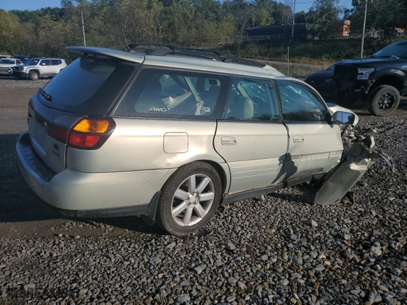 2004 Subaru Legacy Wagon (Natl) Outback H6 L.L. Bean Edition with VIN 4S3BH806047610112, listed as a Copart auction lot 74496094 with 0 mi miles and Salvage Title. Bid and sale history available at carsss.com. Image 3.
