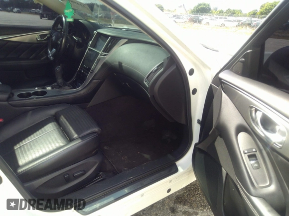 2018 Infiniti Q50 Luxe with VIN JN1EV7AP5JM363984, listed as a IAAI auction lot 42397186 with 33,113 mi miles and . Bid and sale history available at DreamBid. Image 5.