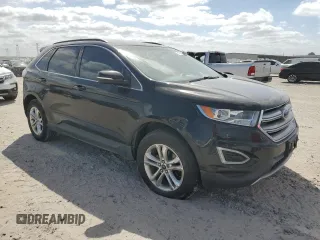 2017 Ford Edge SEL with VIN 2FMPK3J82HBB56254, listed as a Copart auction lot 49453975 with 94,420 mi miles and Salvage Title. Bid and sale history available at carsss.com. Image 4.