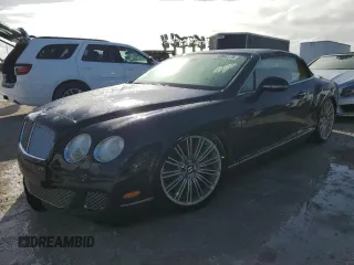 2010 Bentley Continental GT with VIN SCBDP3ZA5AC062877, listed as a Copart auction lot 74904174 with 22,754 mi miles and Non Repairable. Bid and sale history available at DreamBid. Image 1.