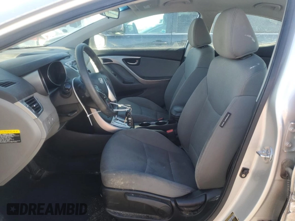2011 Hyundai Elantra Limited z VIN KMHDH4AE6BU155963, wystawiony jako Copart lot #45385235 z przebiegiem 104 767 mil mil oraz Szkoda całkowita • Salvage title. Historia ofert i sprzedaży dostępna na DreamBid. Obrazek 7.