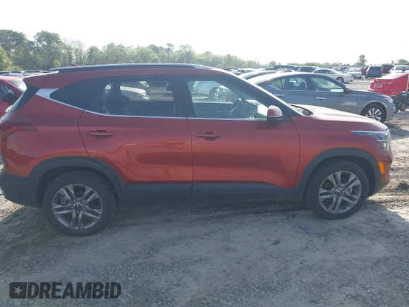 2021 Kia Seltos S with VIN KNDEU2AA3M7229895, listed as a IAAI auction lot 41944059 with 57,000 mi miles and . Bid and sale history available at DreamBid. Image 13.