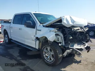 2015 Ford F-150 XLT with VIN 1FTEW1EP0FKE42273, listed as a IAAI auction lot 41988265 with 119,483 mi miles. Bid and sale history available at carsss.com. Image 1.