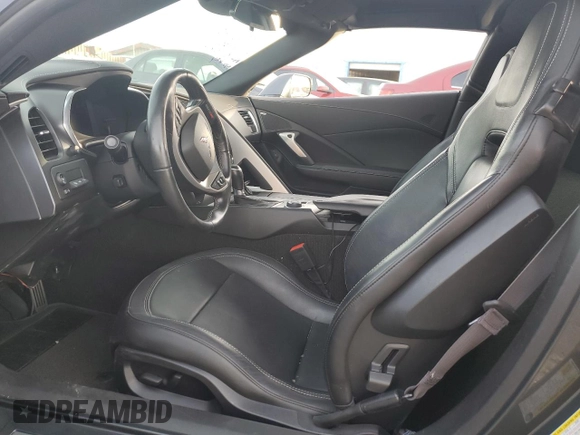 2017 Chevrolet Corvette Z06 1LZ with VIN 1G1YP2D61H5601885, listed as a Copart auction lot 84687114 with 41,827 mi miles and Salvage title. Bid and sale history available at DreamBid. Image 7.