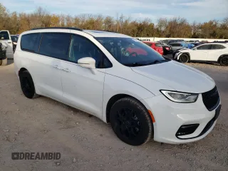 2021 Chrysler Pacifica Hybrid Limited z VIN 2C4RC1S77MR517953, wystawiony jako Copart lot #78504754 z przebiegiem 41 716 mil mil oraz Szkoda całkowita • Salvage title. Historia ofert i sprzedaży dostępna na DreamBid. Obrazek 4.