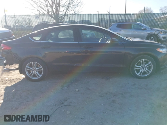 2018 Ford Fusion SE with VIN 3FA6P0H79JR227329, listed as a IAAI auction lot 41894778 with 116,580 mi miles. Bid and sale history available at carsss.com. Image 13.