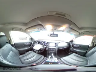 2017 Infiniti QX70 with VIN JN8CS1MW6HM415974, listed as a Copart auction lot 86130374 with 77,638 mi miles and Salvage Title. Bid and sale history available at carsss.com. Image 14.