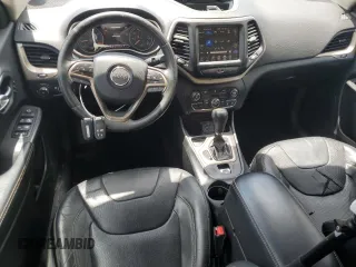 2014 Jeep Cherokee Limited with VIN 1C4PJLDB1EW154245, listed as a Copart auction lot 54428845 with 122,370 mi miles and Salvage Title. Bid and sale history available at DreamBid. Image 8.