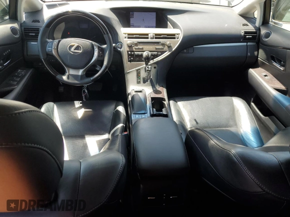 2015 Lexus RX 350 with VIN 2T2BK1BA4FC295693, listed as a Copart auction lot 54856955 with 104,430 mi miles and Salvage Title. Bid and sale history available at DreamBid. Image 8.