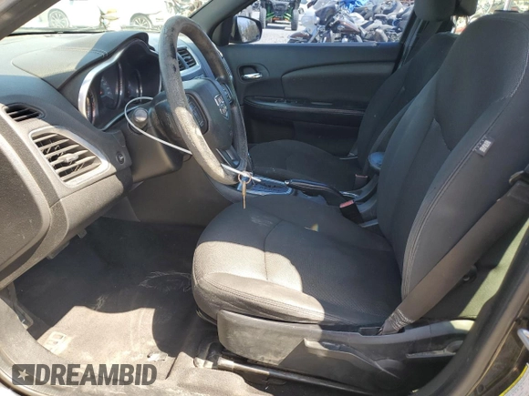 2014 Dodge Avenger SE with VIN 1C3CDZAB8EN215730, listed as a Copart auction lot 52381935 with 134,173 mi miles and Salvage Title. Bid and sale history available at DreamBid. Image 7.