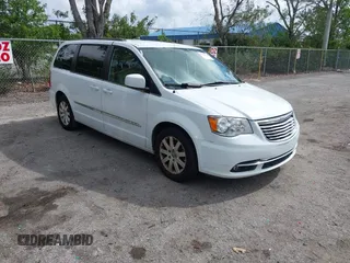 2016 Chrysler Town & Country Touring with VIN 2C4RC1BG8GR293872, listed as a IAAI auction lot 41948314 with 194,780 mi miles. Bid and sale history available at carsss.com. Image 1.