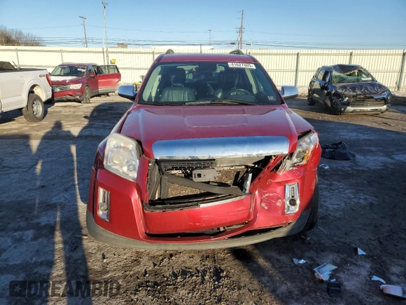 2015 GMC Terrain SLE with VIN 2GKFLWE39F6321028, listed as a Copart auction lot 41627805 with Not Provided miles and Salvage Title. Bid and sale history available at DreamBid. Image 5.