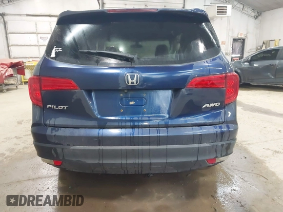 2017 Honda Pilot EX-L z VIN 5FNYF6H54HB045735, wystawiony jako IAAI lot #42296341 z przebiegiem 122 607 mil mil oraz . Historia ofert i sprzedaży dostępna na DreamBid. Obrazek 17.