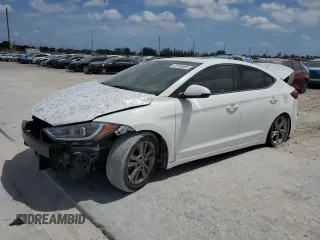 2018 Hyundai Elantra SEL with VIN 5NPD84LF8JH375771, listed as a Copart auction lot 53786965 with 87,605 mi miles and Salvage Title. Bid and sale history available at DreamBid. Image 1.