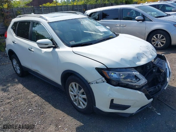 2017 Nissan Rogue SV with VIN 5N1AT2MV9HC846159, listed as a IAAI auction lot 40154957 with 108,716 mi miles. Bid and sale history available at carsss.com. Image 1.