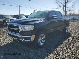 2019 Ram 1500 Big Horn/Lone Star with VIN 1C6SRFFT1KN571223, listed as a Copart auction lot 50192005 with 60,106 mi miles and Clean Title. Bid and sale history available at carsss.com. Image 1.